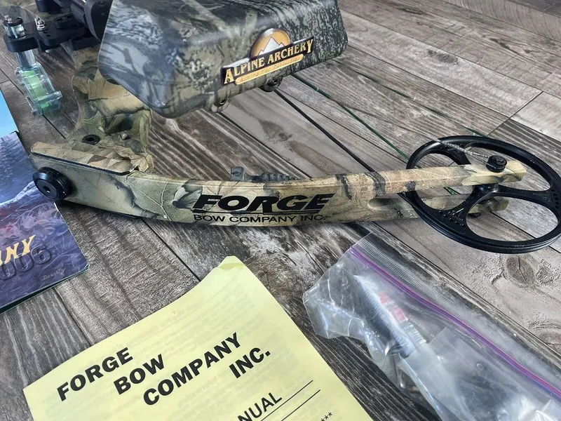Сервер Forge Bow Company Raptor Custom Bow Hunting 300fps Synergy Cam (Needs Str — фото лота 1