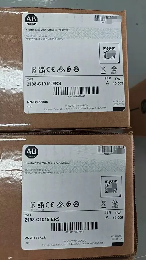 Сервопривод 2198-C4020-ERS Allen Bradley Kinetix 5300 400V Class Servo Drive