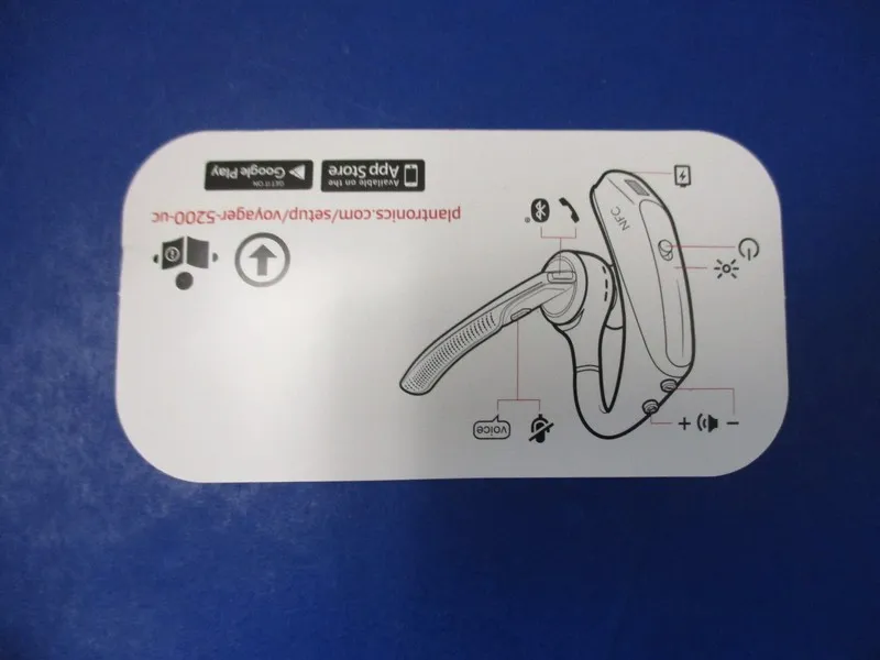 VoIP-шлюз Plantronics 206110-101 Voyager 5200 UC Black Mono Bluetooth Headset Sy