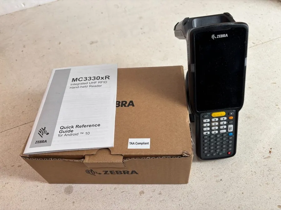 Терминал сбора данных Zebra MC3330xR Integrated UHF RFID Hand-held er No Charger — фото лота 1
