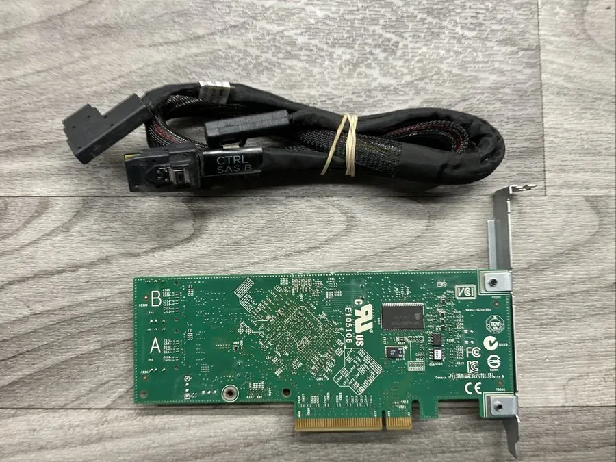 Контроллер Dell PERC H310 8-Port 6Gb/s SAS Adapter RAID Controller 0HV52W HV52W
