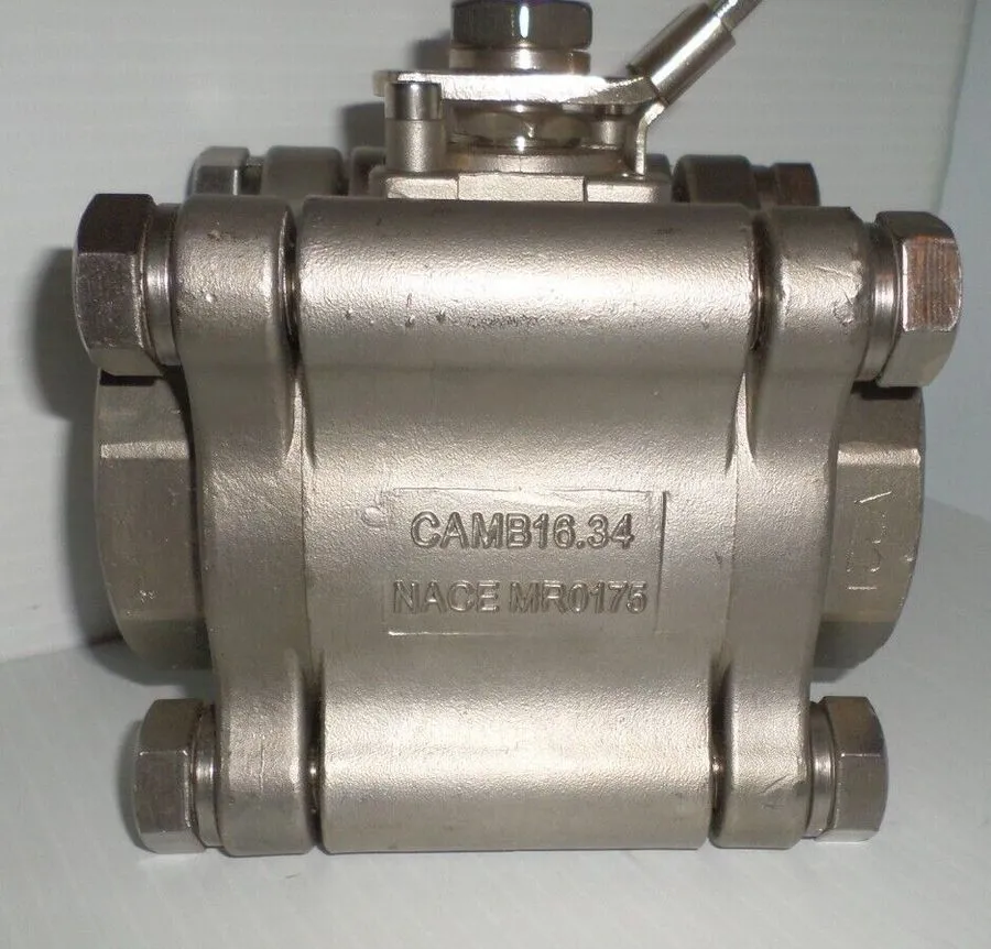 Клапан Ohio Valve Company 266FT 2" Stainless Steel Ball Valve 1500WOG Locking