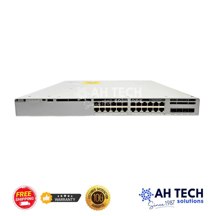 Коммутатор Cisco Catalyst C9300L-24T-4X-A 24-Port Data Switch