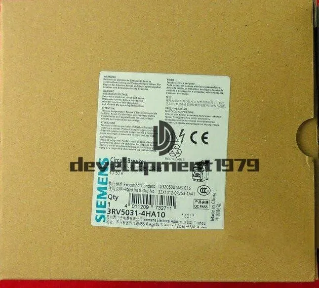 Автоматический выключатель Siemens Motor protection circuit breaker 3RV5031-4HA1