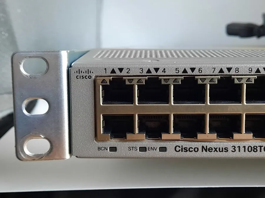 Коммутатор Cisco Nexus N3K-C31108TC-V 48 Port 10 Includes Power supplies