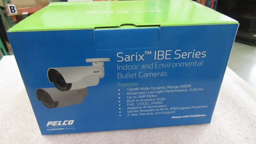 Камера Pelco IBE322-1R 3 Megapixel Sarix Enhanced Network Outdoor IR Bullet Came