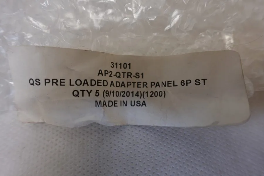 Оптический модуль Quiktron / Legrand AP2-QTR-S1 Q-Series, Fiber Optic Adapter Pa — фото лота 1