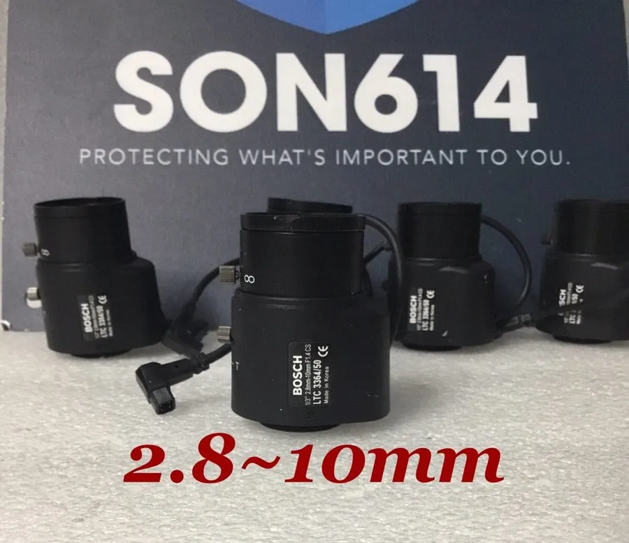 Объектив Lot 8 Bosch LTC3364/50 CCTV Lenses 2.8-10mm 1/3” F1.4 CS Security Camer