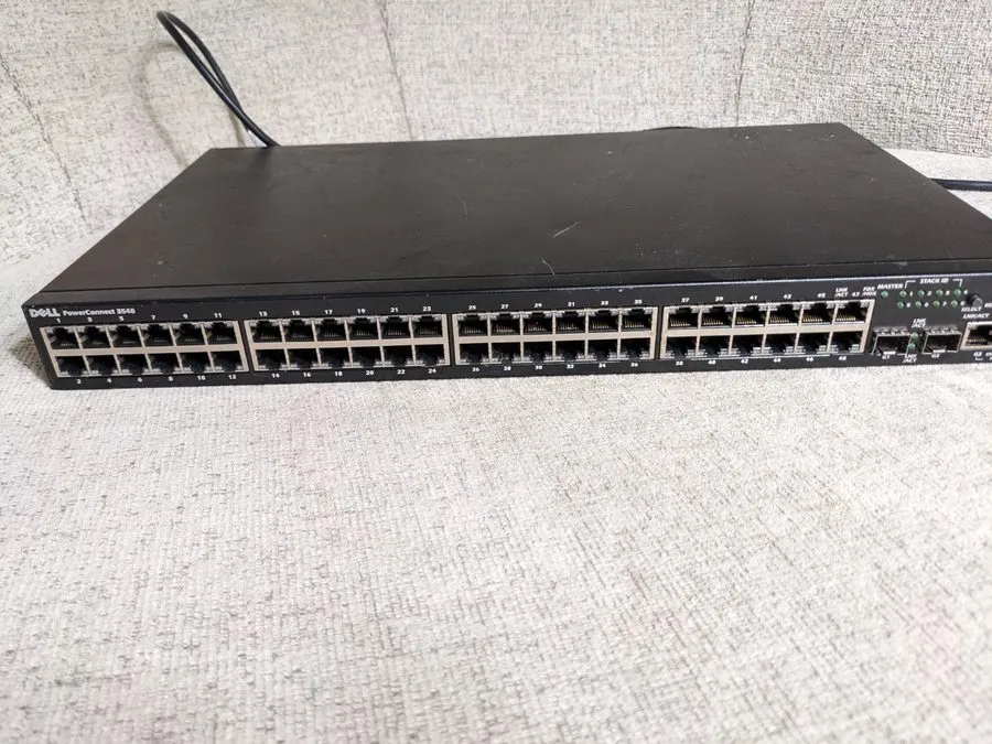 Коммутатор Dell PowerConnect 3548 M725K 48-Port 10/100 Managed Switch