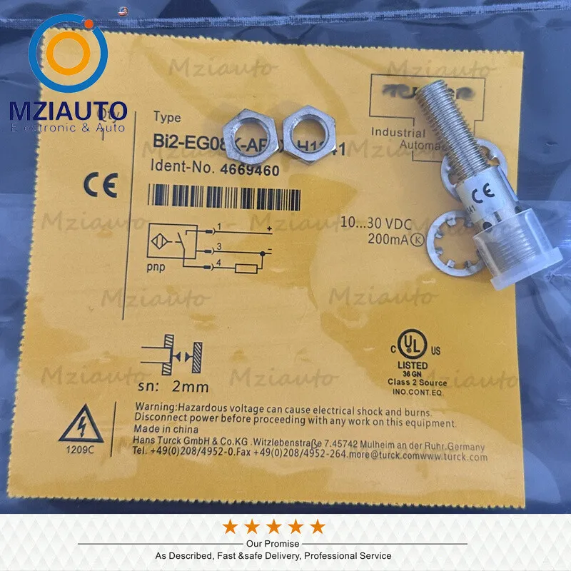 Датчик приближения Turck BI2-EG08K-AP6X-H1341 Inductive Proximity Sensor, 2mm, 1