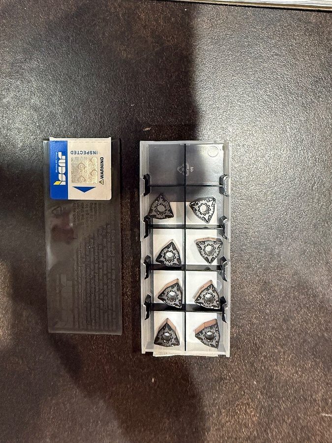 Режущий инструмент Iscar WNMG 332-F3M IC6015 PVD Carbide Turning Insert — фото лота 1