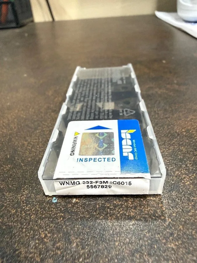 Режущий инструмент Iscar WNMG 332-F3M IC6015 PVD Carbide Turning Insert — фото лота 2