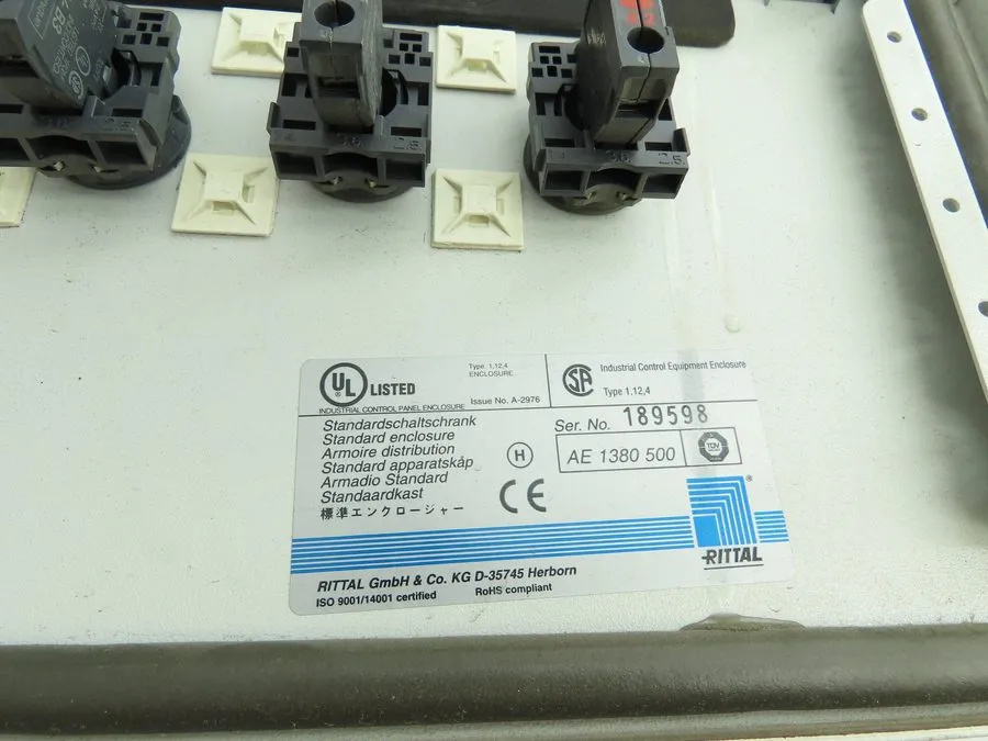Монтажный шкаф Rittal AE1380500 Electrical Enclosure Control Panel 380 x 380 x 2