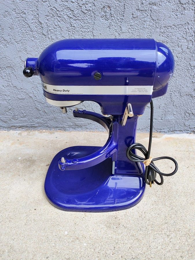 СХД KitchenAid Heavy Duty KSM5BBU 5Qt Bowl-Lift Stand Mixer Cobalt Blue