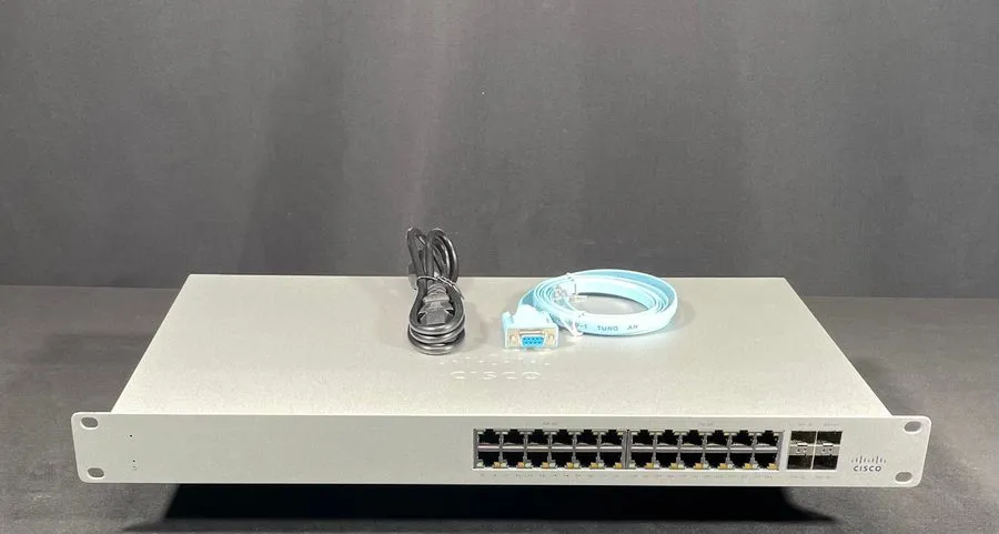 Коммутатор Cisco Meraki MS125-24P-HW 10G L2 370W PoE Switch box in bad cond