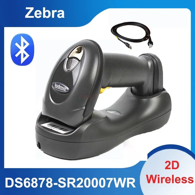 Сканер штрих-кода Zebra Symbol DS6878-SR20007WR USB Wireless Bluetooth Barcode S