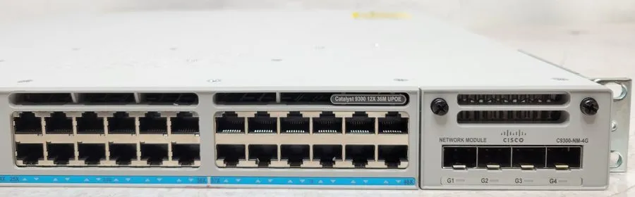 Коммутатор Cisco Catalyst C9300-48UXM-A 48-Port UPOE mGig Ethernet Switch C9300- — фото лота 2