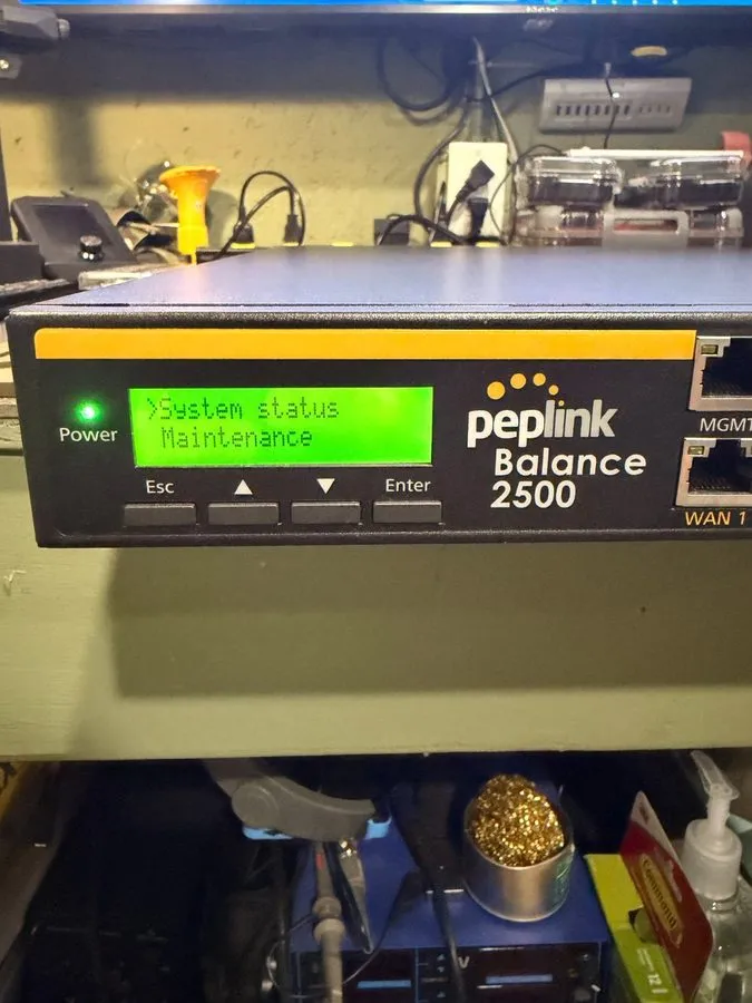 Маршрутизатор Peplink Balance 2500 BPL-2500-SFP Enterprise Multi-WAN Router 10Gb — фото лота 1