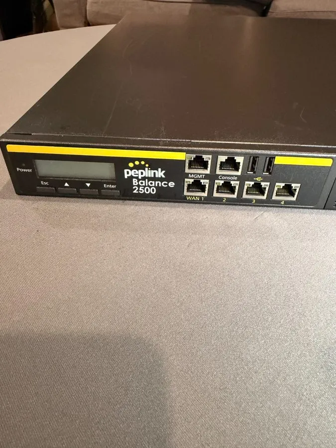 Маршрутизатор Peplink Balance 2500 BPL-2500-SFP Enterprise Multi-WAN Router 10Gb — фото лота 2