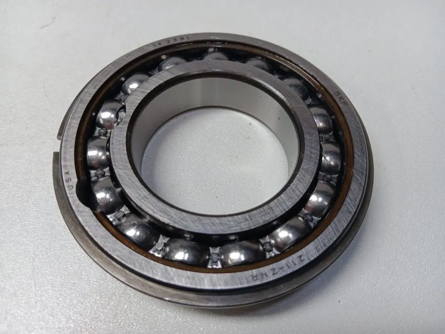 Подшипник SKF 211-ZNR BALL BEARING W/ SNAP RING AND SHEILD FAST — фото лота 2