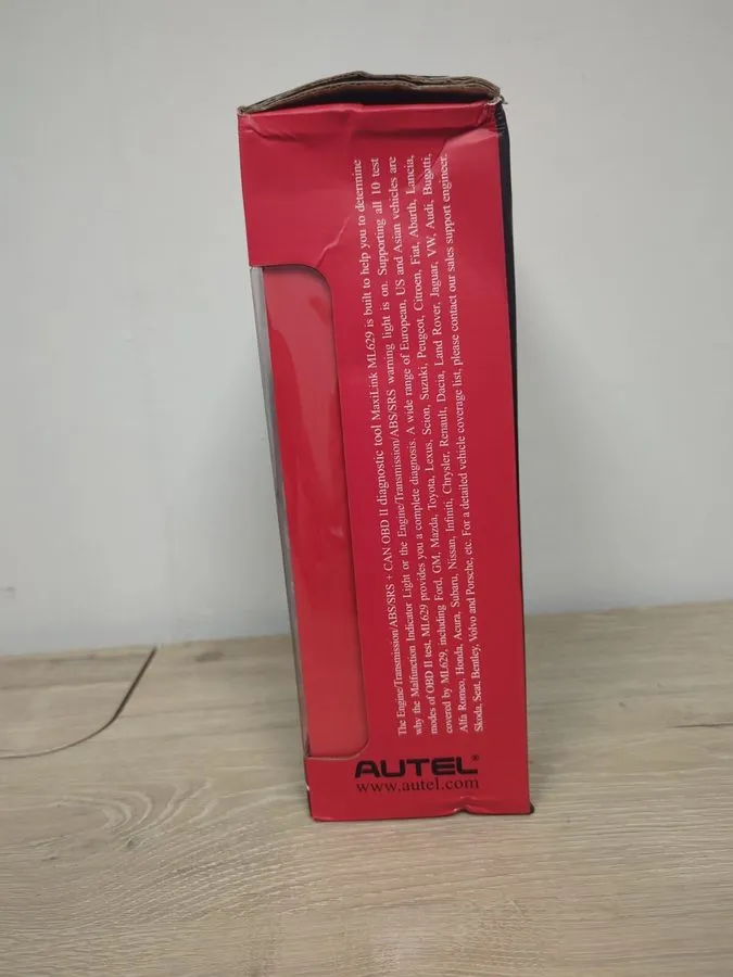 Диагностический сканер 2026 Autel ML629 OBD2 Scanner, ABS SRS Engine Transmissio