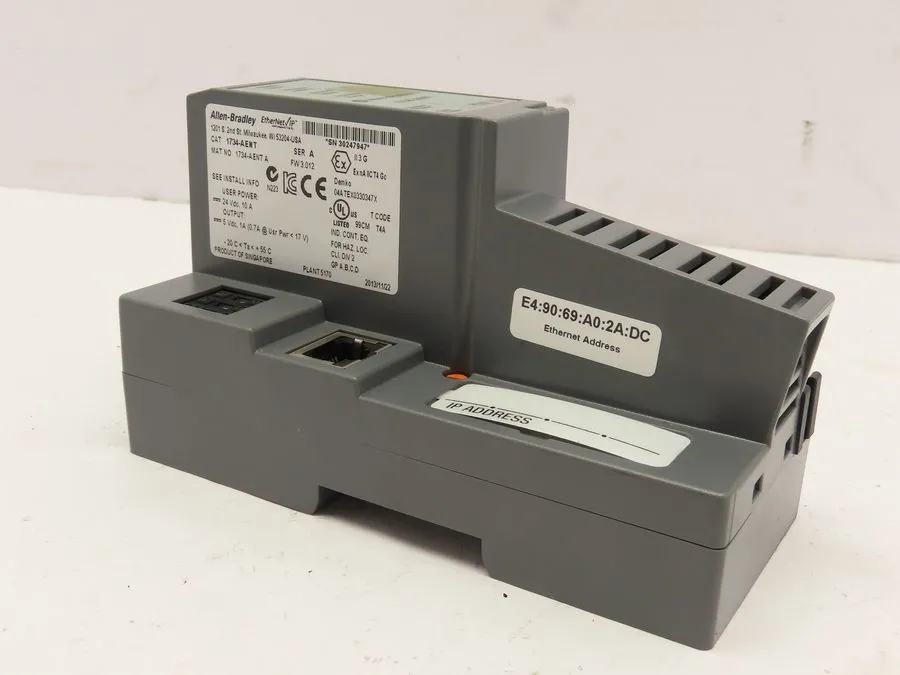 Модуль ввода-вывода Allen-Bradley 1734-AENT / C POINT I/O Ethernet Network Adapt