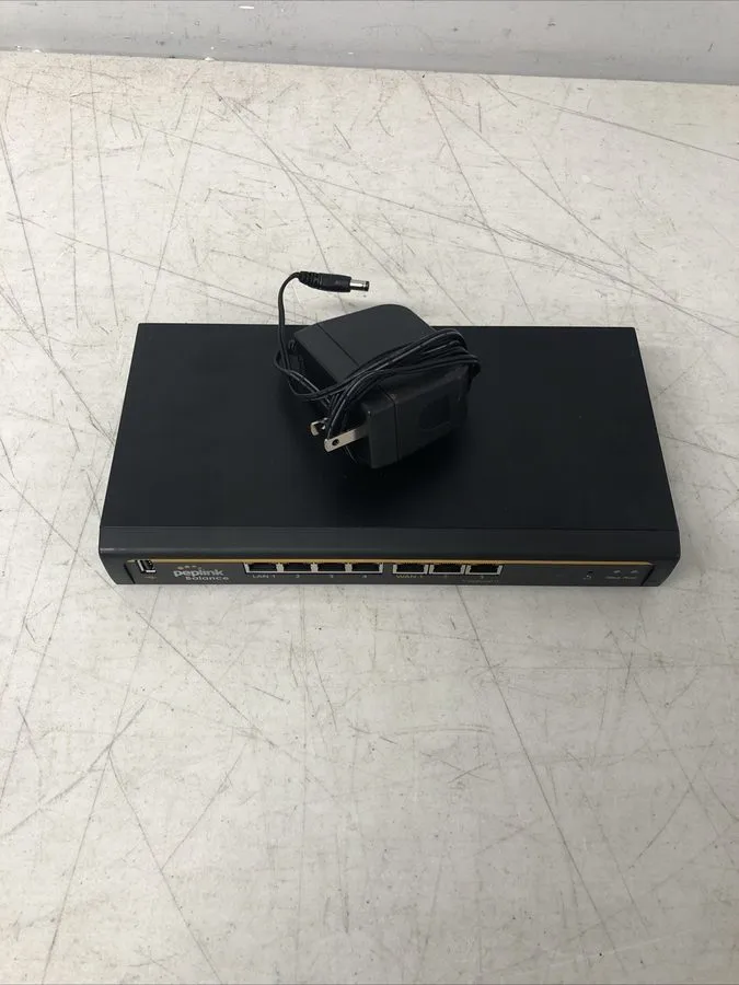 Маршрутизатор Peplink Balance 20 BPL-021 4-Port Dual-WAN Switch Modem — фото лота 1