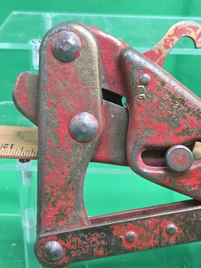 Инструмент ВОЛС KLEIN TOOLS 1613-40H 1 94 Cable Pulling Jaw Grip Chicago USA Too — фото лота 2