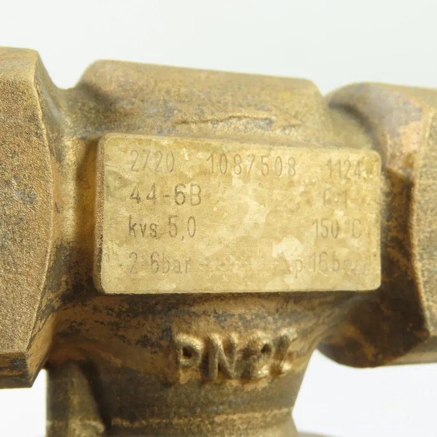 Пневмоклапан SAMSON 44-6B Bronze Excess Pressure Regulator Valve PN25 G 1" 2-6Ba