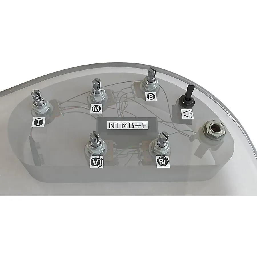 Жгут проводов Bartolini HR-5.4AP/918 Prewired Harness 5 Knob, 3 Band EQ with Byp — фото лота 1