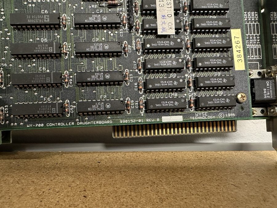 Тонкий клиент RARE Wyse WY-700 CGA High Resolution Display Adapter IBM PC — фото лота 2