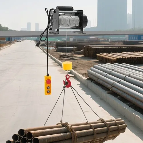 Таль Electric Hoist Winch Wired Electric Lifting Hoist & Remote Control 400kg/88