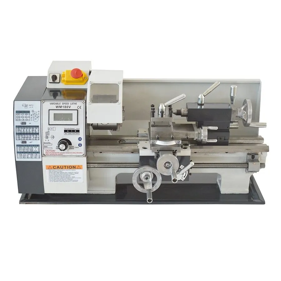 Оборудование ЧПУ WM180V Metal Lathe Machine Benchtop Lathe Machine 7''x12'' Lath — фото лота 1