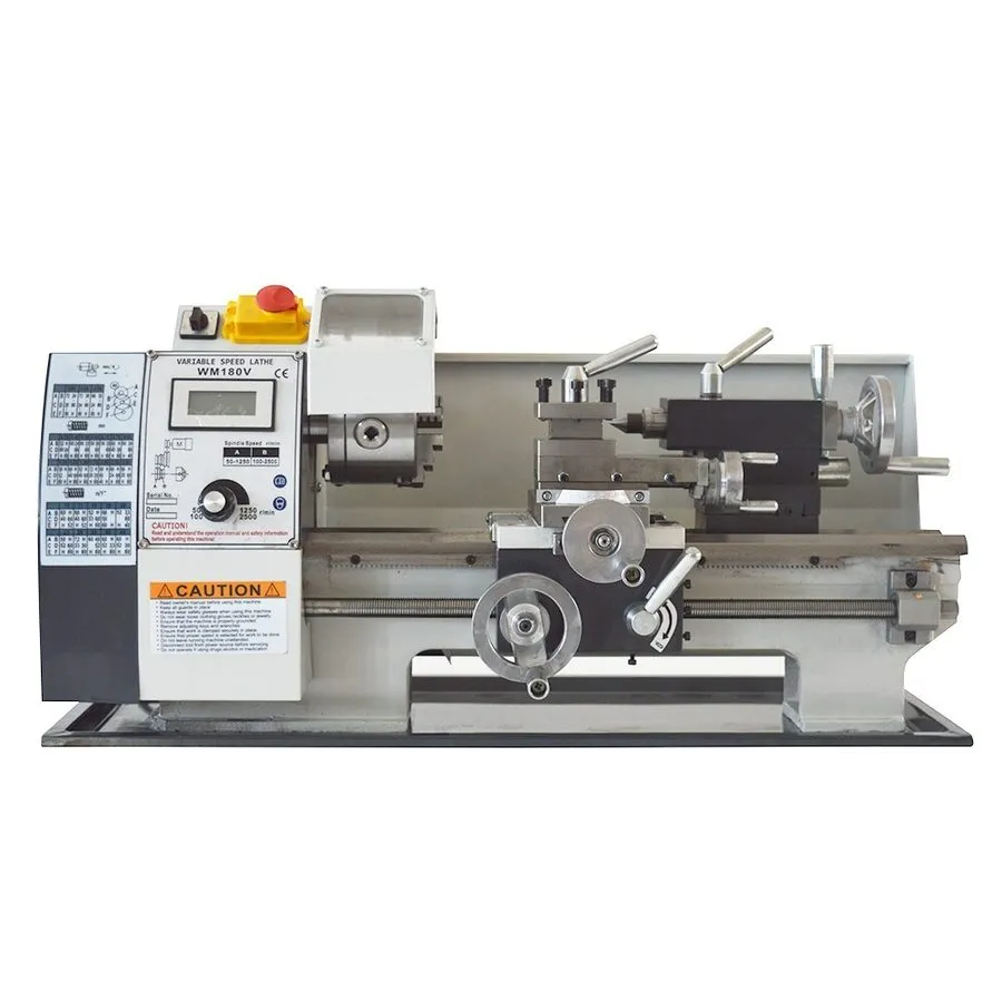 Оборудование ЧПУ WM180V Metal Lathe Machine Benchtop Lathe Machine 7''x12'' Lath — фото лота 2