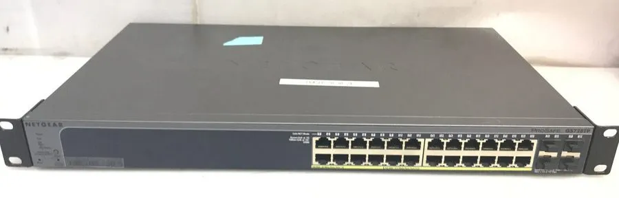 Коммутатор NETGEAR GS728TP Pro 24 Port Gigabit Smart PoE+ Switch 190W 4x SFP GS7