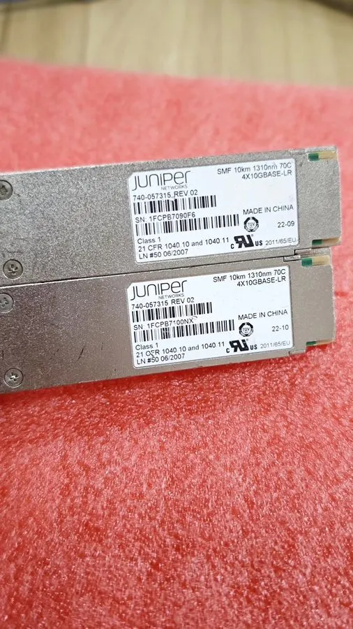 Коммутатор Juniper QSFPP-4x10GE-LR 740-057315 40GBase 4X10GE LR JNP-QSFP-4x10GE-