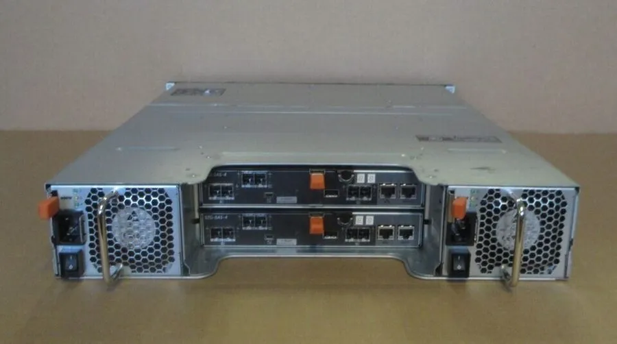 Сервер Dell PowerVault MD3400 Storage 12x 3.5" bays 2x 12G-SAS-4 Controller 2x 6 — фото лота 2