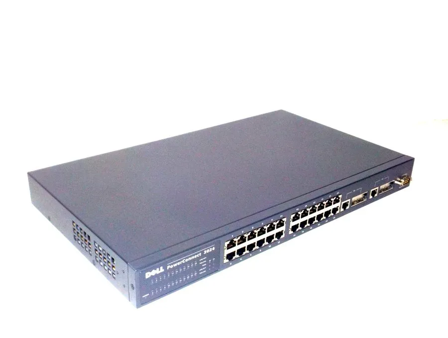 Коммутатор Dell PowerConnect 3024 Ethernet switch managed 24 ports