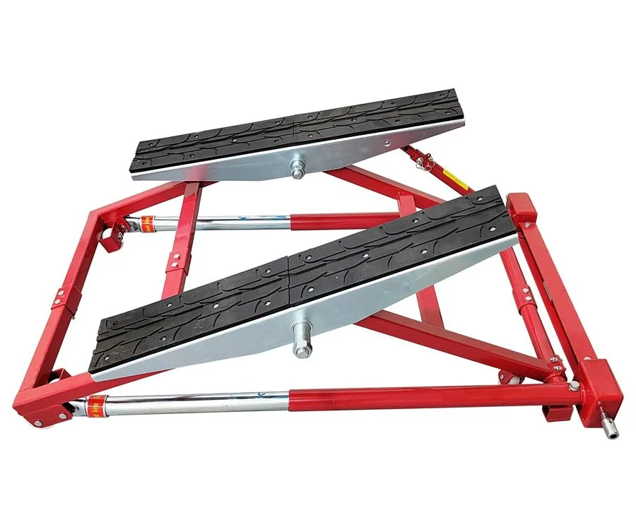Автоподъёмник 3306.9lb Heavy Duty Mini Car Lift Length Adjustable Jack Van Truck — фото лота 4