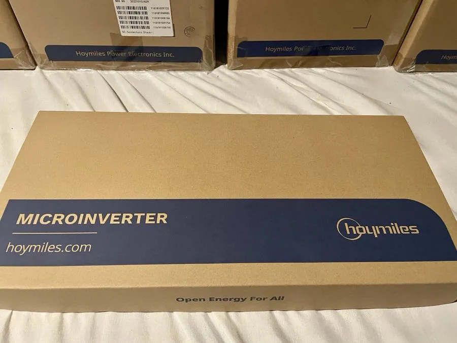 Инвертор (BOX OF 5) Hoymiles HM 1200NT Micro Inverter Interactive Solar inverter — фото лота 3