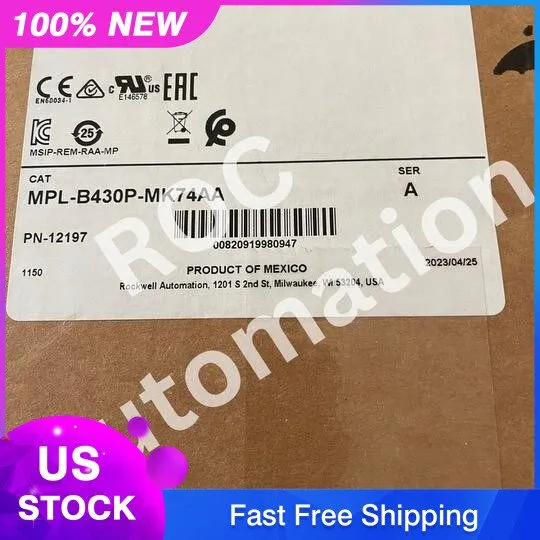 Серводвигатель Allen Bradley MPL-B430P-MK74AA Ser A Kinetix Servo Motor