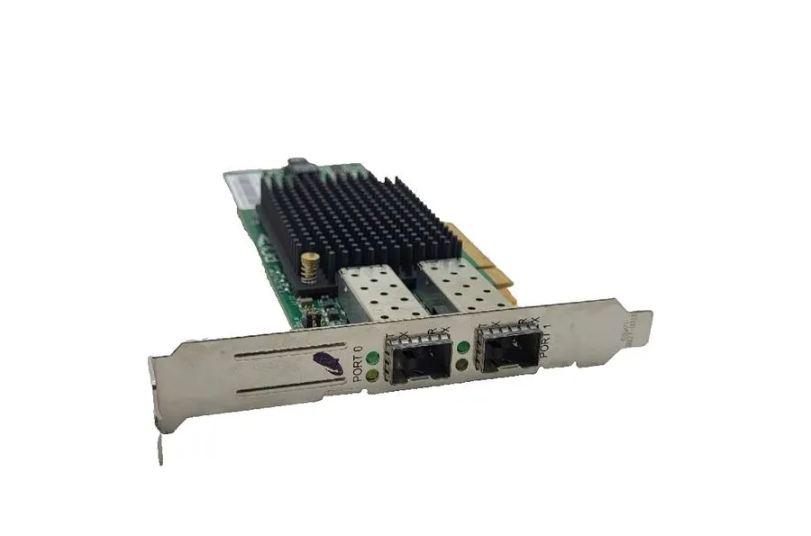 Контроллер Emulex LPe12002 8Gb Dual Port Fibre Channel HBA P/N: 42D0500 — фото лота 1