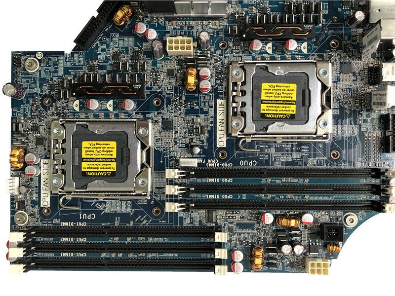 Материнская плата для HP Z600 Workstation Motherboard 591184-001 INTEL XEON SLBZ