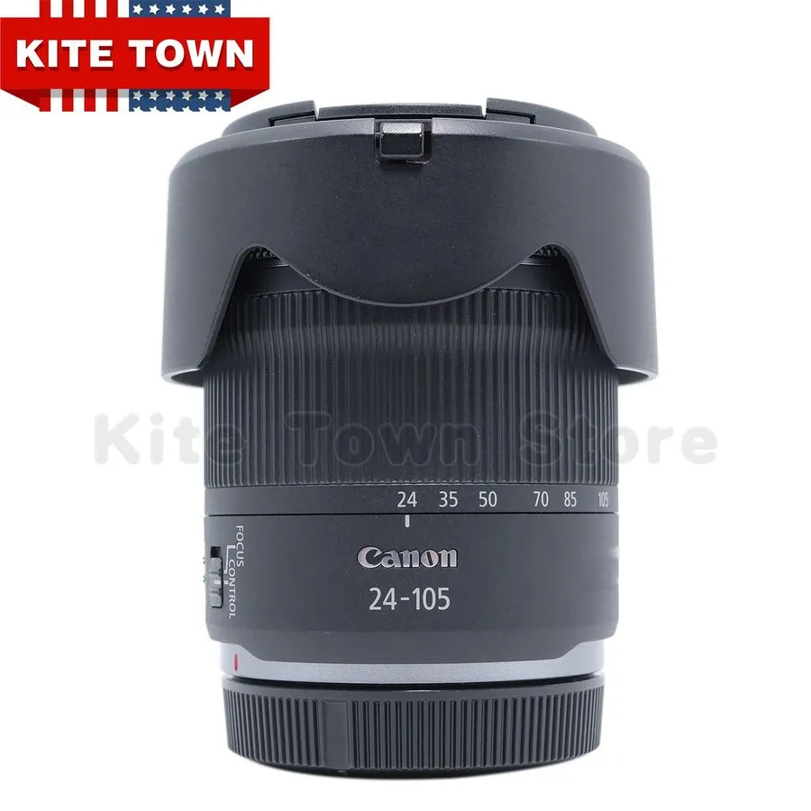 Объектив Canon EOS RP 26.2MP Mirrorless Camera w/ RF 24-105mm f/4-7.1 IS Black