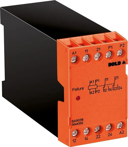 Реле защиты E. Dold & Sohne Ba9038.12 Thermistor Motor Protection Relay 3a 120v  — фото лота 1