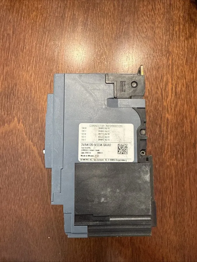 Автоматический выключатель Siemens 3VA4120-4ED34-0AA0 3p 20a Circuit Breaker Fra