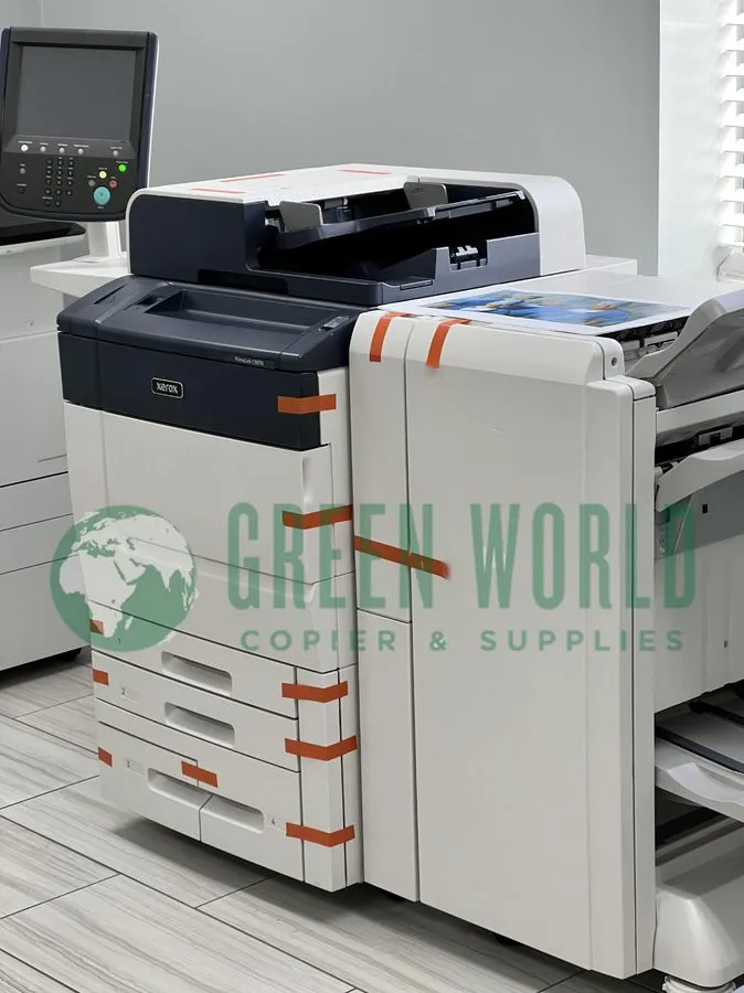Буклетмейкер Xerox PrimeLink C9070 Color Printer 70 PPM Fiery, Booklet Maker Fin