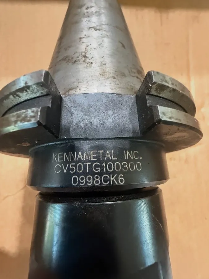Режущий инструмент LOT OF CAT50 TG100 COLLET CHUCK TOOL HOLDER 3 3/4 PROJECTION 