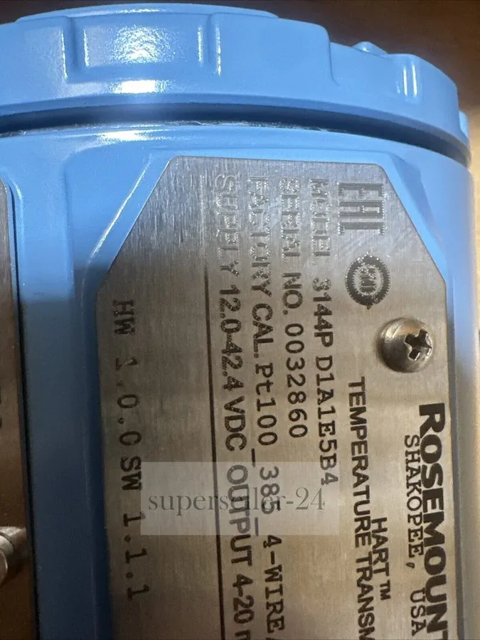 Датчик температуры Rosemount 3144P D1A1E5B4 HART Temperature Transmitter Pt100 4