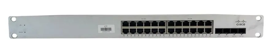 Коммутатор Cisco Meraki MS220-24P-HW 24-Port Gigabit PoE+ Switch 4x SFP 370W
